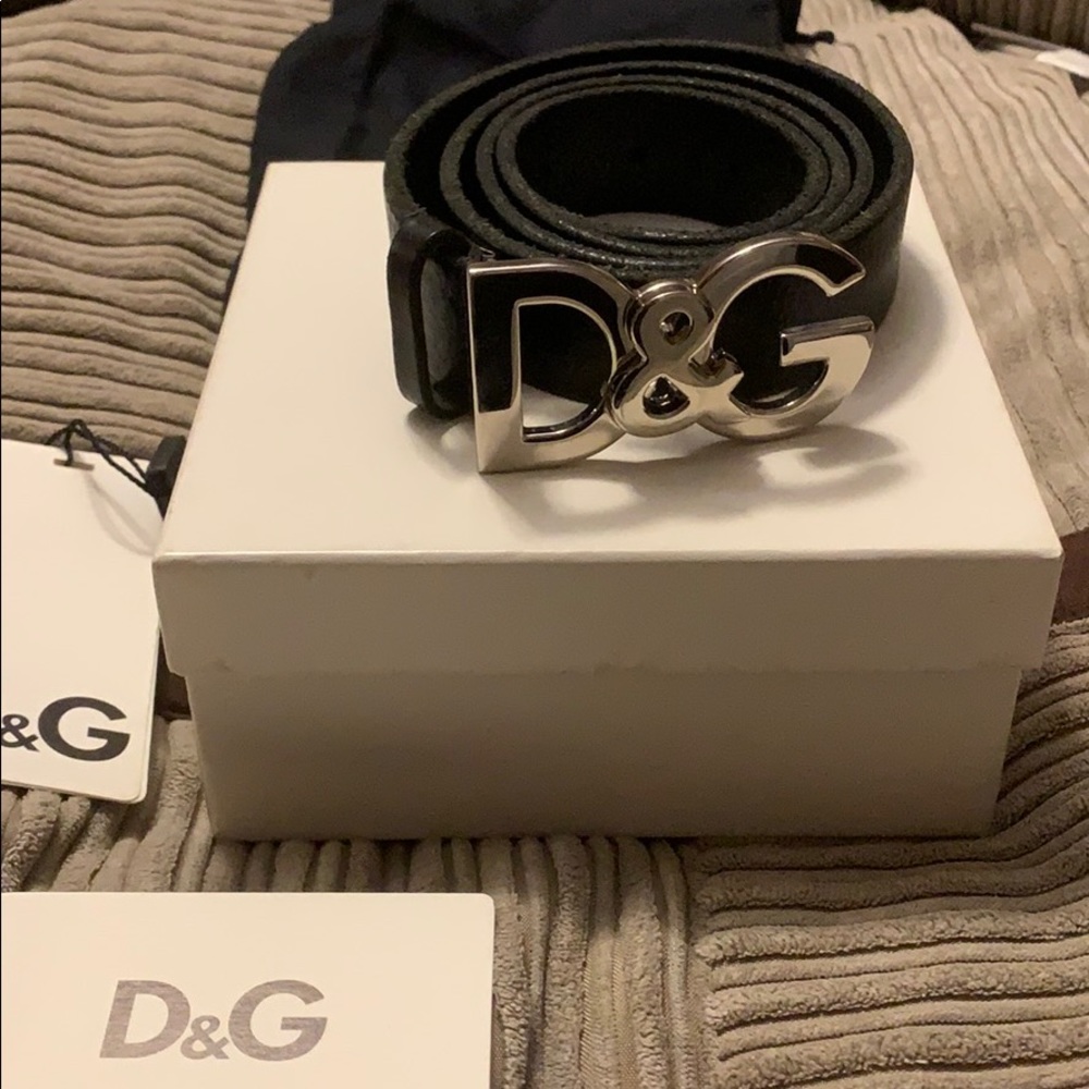 Dolce & Gabanna vintage authentic leather belt
